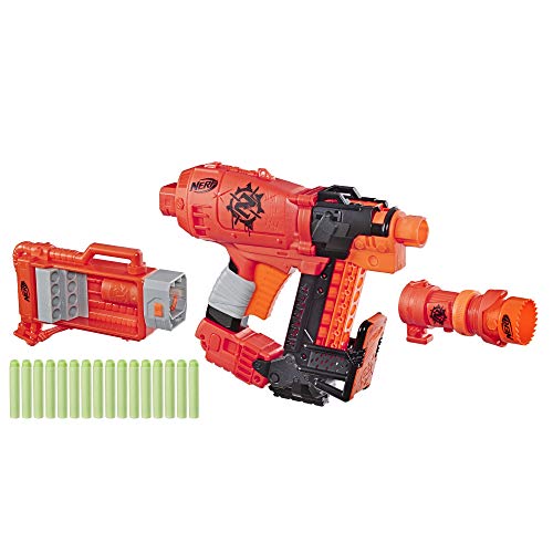 Nerf- Zombie Nailbiter Zoom and Doom, Multicolor (Hasbro E6163EU4) , Color/Modelo Surtido