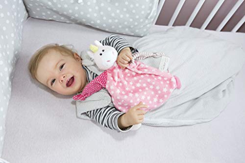 NICI Comforter Unicorn Edredón de Unicornio Stupsi, 25 x 25 cm, Color Rosa, (2019-02-08T00:00:00.000Z)