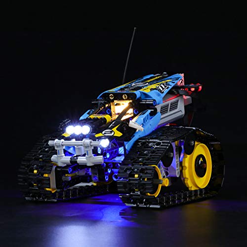 Nlne Conjunto De Luces para (Technic Vehículo Acrobático A Control Remoto) Modelo De Construcción De Bloques - Kit De Luz LED Compatible con Lego 42095 (NO Incluido En El Modelo)