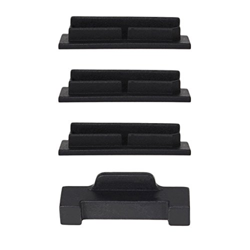 non-brand Tapa Protectora de Enchufe de Puerto de Carga Terminal de Batería para dji Mavic Air - Negro