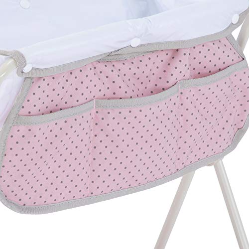 Olivia's Little World 2 En 1 Cambiador Y Baño para 18" Muñecas Rosa OL-00008