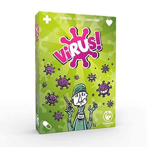 Outletdelocio Pack Juego de Cartas Virus + Virus 2 + 120 Fundas. Edicion Española. +8 años