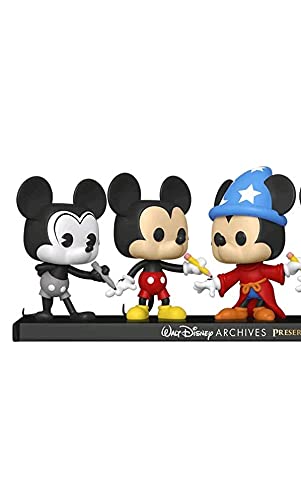 Pack 5 Figuras Pop Disney Archives Mickey Exclusive