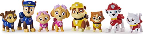 PAW PATROL Kitty Catastrophe Juego De Regalo con 8 Figuras Coleccionables + Quitanieves De Everest De La Patrulla Canina, con Figura Coleccionable, para Niños A Partir De 3 Años
