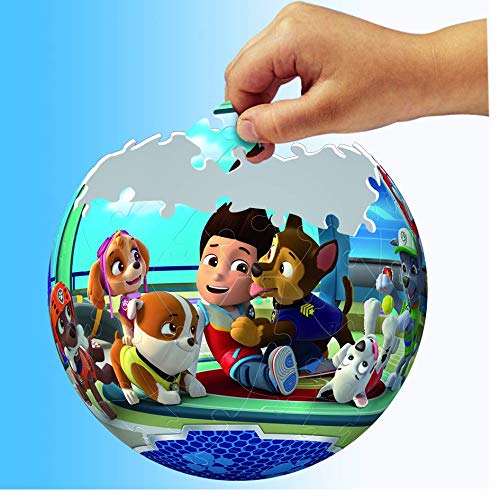 PAW PATROL Rompecabezas de 72 Piezas 3D (Ravensburger 12186)