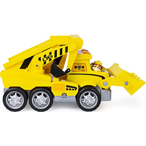 PAW PATROL Ultimate Construction Rescue-Camión de construcción, color amarillo (Spin Master 6046466) , color/modelo surtido
