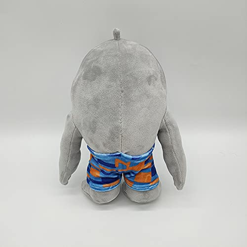 Peluche King Shark de 11 Pulgadas, del tiburón Feroz en el Regalo de la película Suicide Squad para fanáticos (1 Piezas)