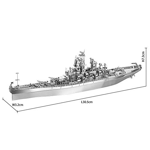 piececool Puzzle 3D de metal para adultos, diseño de Missouri, 350 piezas, para adultos