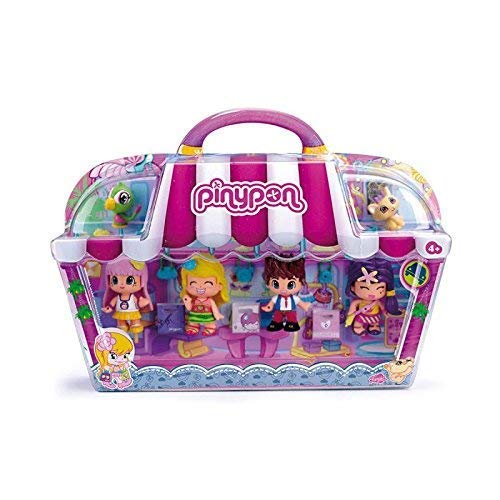 Pinypon - City Pack con Cuatro Figuras (Famosa 700012060)