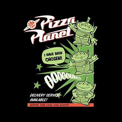 Pixar Toy Story Aliens Pizza Planet I Have Been Chosen Men's Varsity Jacket
