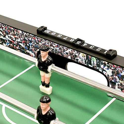 PL Ociotrends Devessport - Futbolín Infantil para niños - Patas reforzadas - Barras telescópicas - Mango de plástico - Profesional - Stadium - Medidas: 115 x 61 x 78 Cm