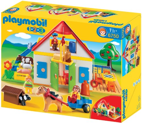 PLAYMOBIL - 1.2.3 Mi Primera Granja (6750)