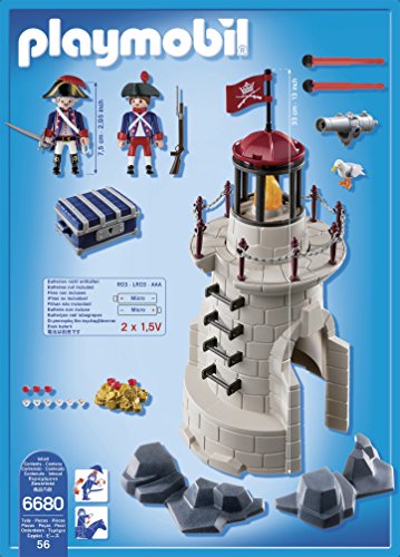 PLAYMOBIL - Faro con Soldados (66800)