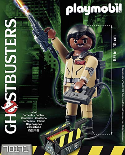 PLAYMOBIL Ghostbusters Figura Coleccionable W. Zeddemore, a Partir de 6 Años (70171)