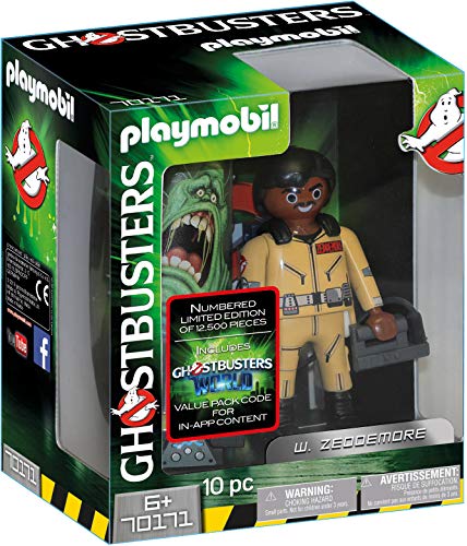 PLAYMOBIL Ghostbusters Figura Coleccionable W. Zeddemore, a Partir de 6 Años (70171)