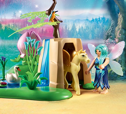 PLAYMOBIL Hadas- Lago Bebé (9135)