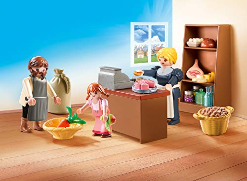 PLAYMOBIL- Heidi Tienda Familia Keller (70257), Multicolor