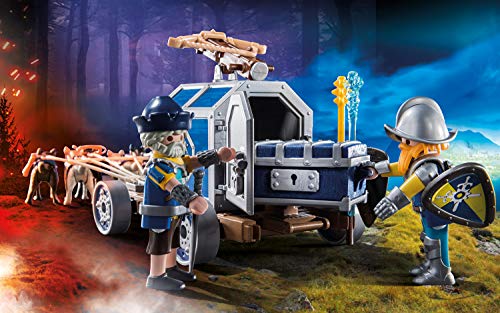 PLAYMOBIL Novelmore 70392 Transporte del Tesoro Novelmore, Para Niños de 4 y 10 Años de Edad