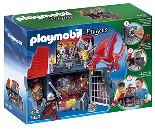 PLAYMOBIL Princesas - Cofre guarida del dragón (5420)