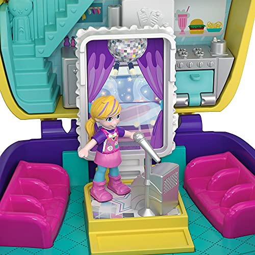 Polly Pocket Cofre cupcake sorpresa, muñeca con accesorios (Mattel FRY36) , color/modelo surtido