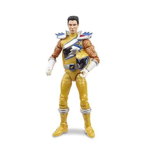 Power Rangers Lightning Collection Dino Charge Gold Ranger - Figura Coleccionable con Accesorios (15 cm)