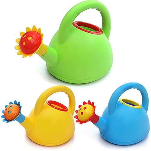 Pyude Kids Niños Playa Arena Regadera Juguetes Juguetes de baño para niños Juego de Juego Divertido Regadera para niños Latas de Agua de jardín para jardín Regalos para niños