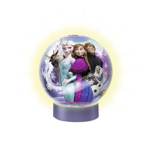Ravensburger 12183 - Puzle en 3D de Frozen con luz (72 Piezas)