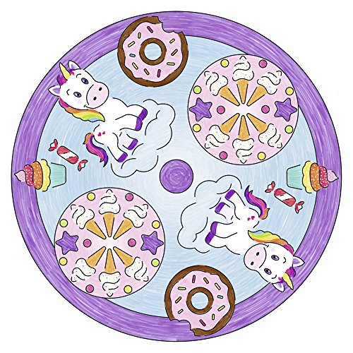 Ravensburger- Mandala Designer Unicornos, Multicolor (29703)