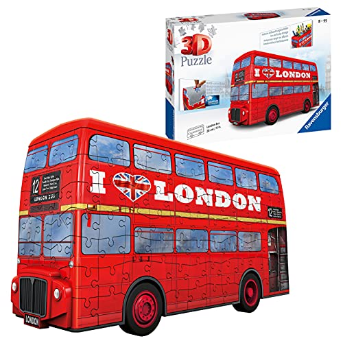 Ravensburger - Puzzle 3D London Bus (12534)