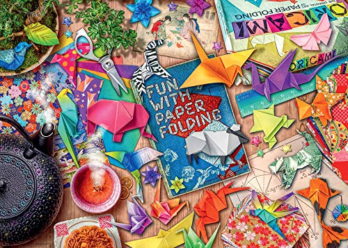 Ravensburger Puzzle, Puzzle 1000 Piezas, Meditacion y Origami, Puzzles para Adultos, Puzzle Fantasy, Rompecabezas Ravensburger