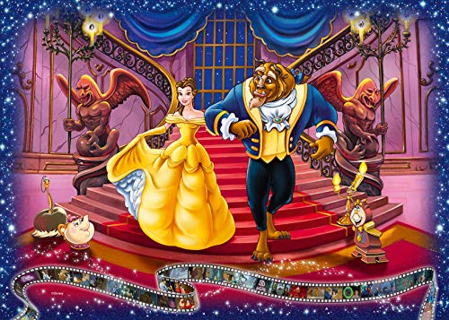 Ravensburger Puzzles 1000 piezas, La bella y la Bestia, Puzzle Disney, Rompecabezas Ravensburger de óptima calidad, Princesas Disney, Edad Recomendada 12+