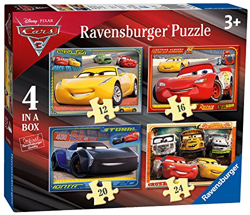 Ravensburger The Movie Puzzle 4 en una Caja, Cars 3 (6894)