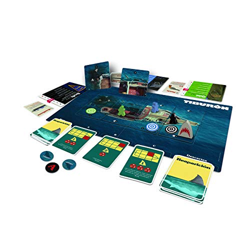 Ravensburger Tiburón, Juego de mesa, Versión Española, 2-4 Jugadores, Edad recomendada 12+ (26830)