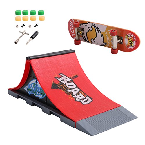 RG-FA Piezas de la rampa Skate Park para Tech Deck Fingerboard Finger Board Ultimate Parks Nuevo