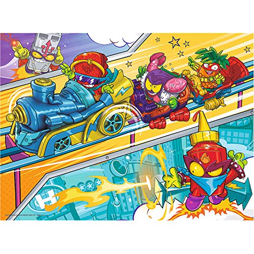 Rivals of Kaboom Puzzle Superzings 30 Piezas Super Zings para niños 21x20 cm, Puzzle Superthings