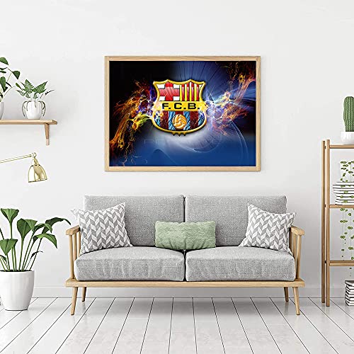 Rompecabezas de 1000 piezas para adultos FC Barcelona Kids Puzzle para adultos 1000 piezas para adultos 1000 rompecabezas juguetes (75 x 50 cm)