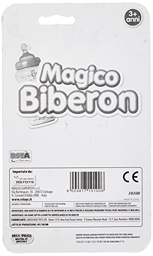 Ronchi Supertoys S.R.L. - Biberón mágico Blister, multicolor, 10100 , color/modelo surtido