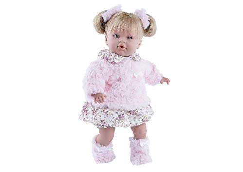 Rosatoys-3713 Muñeca habladora deluxe 36 cm sonidos, Multicolor (3713) , color/modelo surtido