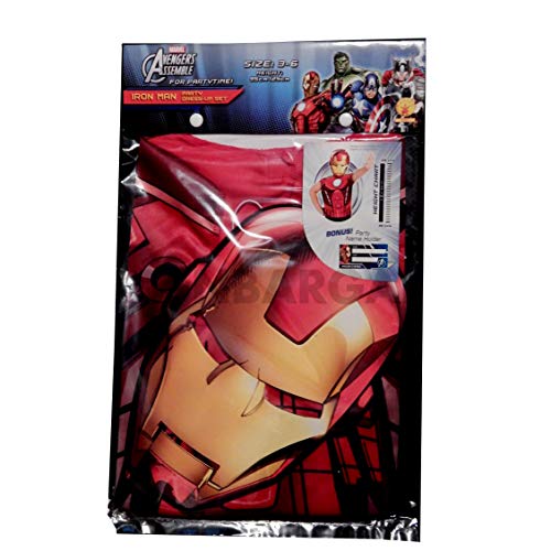 Rubies Iron Man Disfraz y Mascara, multicolor, S-M (Rubie's Spain 620968)