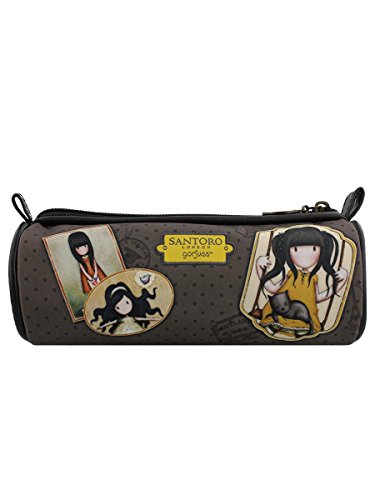 Santoro - Estuche cilíndrico gorjuss beige