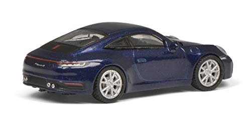 Schuco Porsche, Carrera S Coupé, Nueva generación 911 (992), Escala 1:87, Color Azul metálico (452653700)