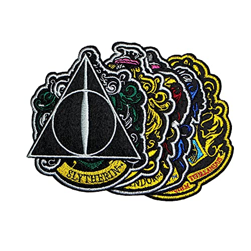 Set de 6 - Deluxe - Casas de Hogwarts + Las Reliquias de la Muerte