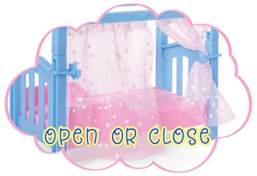 Simba Steffi Love Sweet Dreams - Muñeca con bebé y Cuna (12 Piezas, 29 cm, para niños a Partir de 3 años)