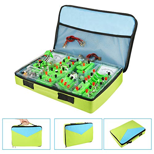 Sntieecr Kit de Circuito Eléctrico de Física Stem, Kits de Educación de Magnetismo de Electricidad Científica para Estudiantes de Secundaria Junior de Edad Exploración de Electromagnetismo