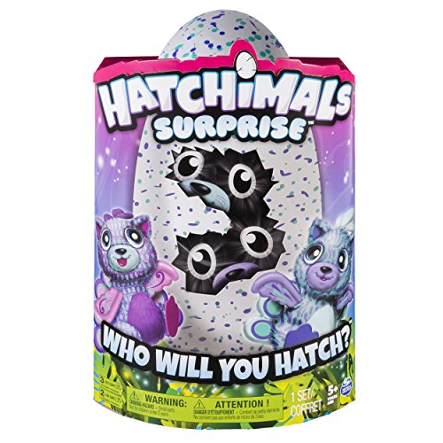 Spin Master Hatchimals Surprise Purple Teal Egg, versión importada , color/modelo surtido