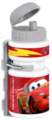 Stamp Cars Combo Basket, Drinking Bottle and Bell, Niños, Rojo, 3+