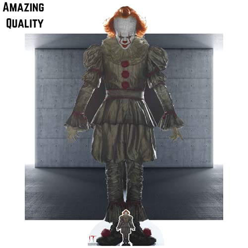 Star Cutouts Ltd SC1392 Pennywise The Dancing Clown Lifesize - Recortes de cartón Halloween, Horror y películas (192 cm), Multicolor