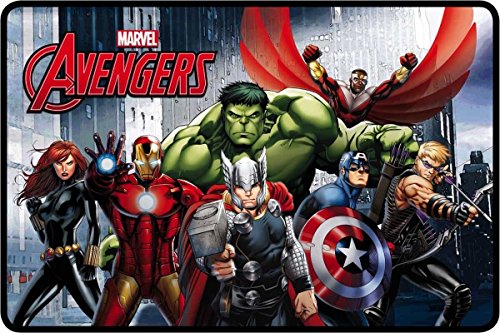 Star Marvel Avengers Felpudo Impreso Alfombra tamaño 50 x 80 cm