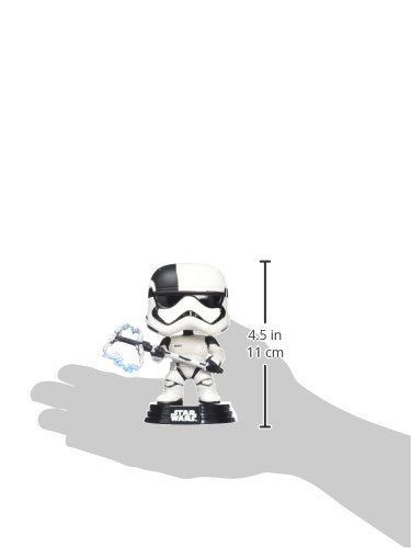 Star Wars - Figuara de Vinilo: Pop! Bobble E8 TLJ: Soldado de Asalto de la Primera Orden
