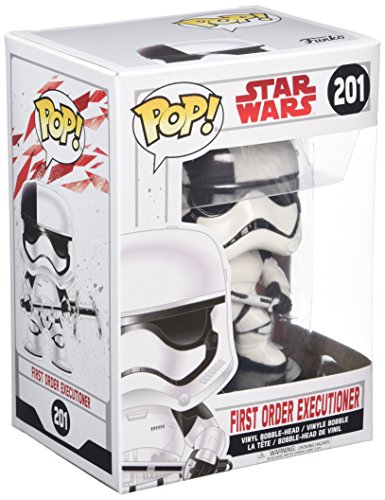 Star Wars - Figuara de Vinilo: Pop! Bobble E8 TLJ: Soldado de Asalto de la Primera Orden